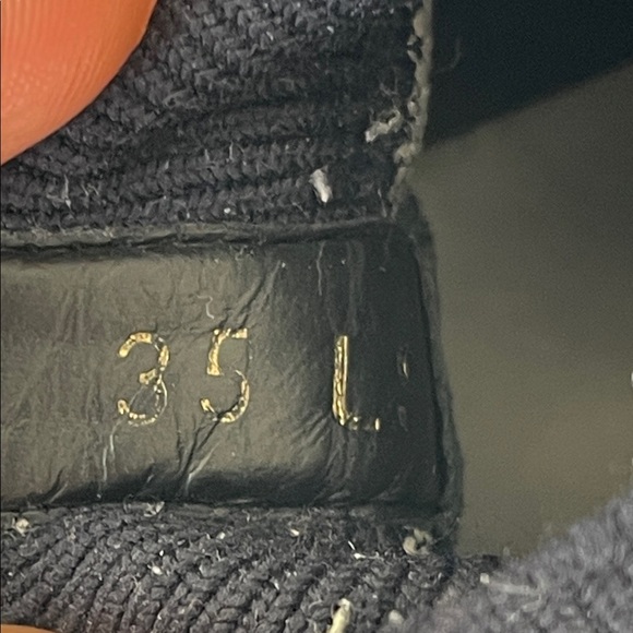 Christian Dior Walk N Dior Oblique Deep Blue and White High-Top Sneakers - Picture 5 of 8